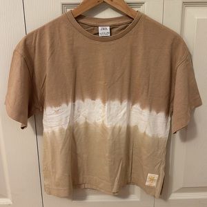 NWT Zara kids tie dye oversized tshirt size 11-12